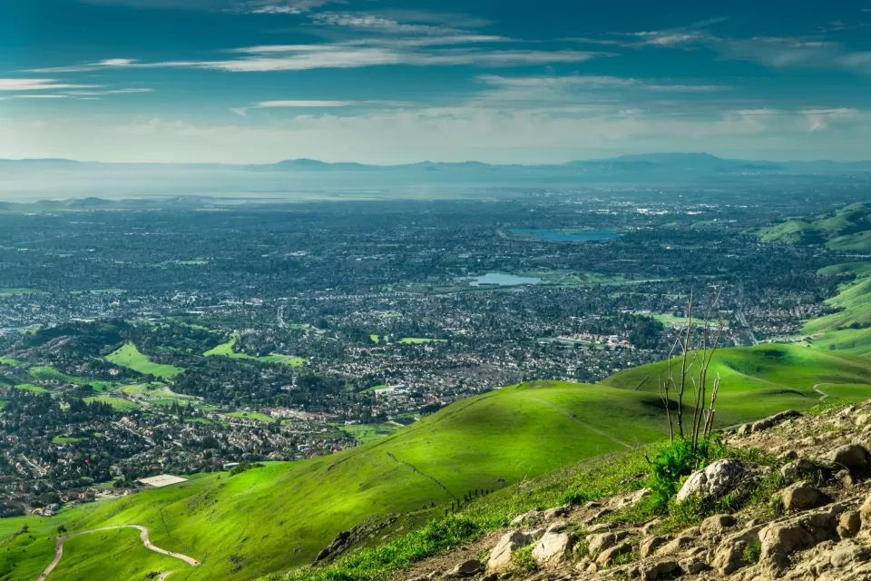 Silicon Valley aerial view